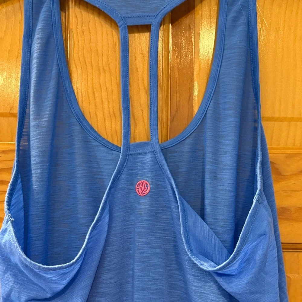 Lilly Pulitzer Blue Racerback Tank - Picture 3 of 4